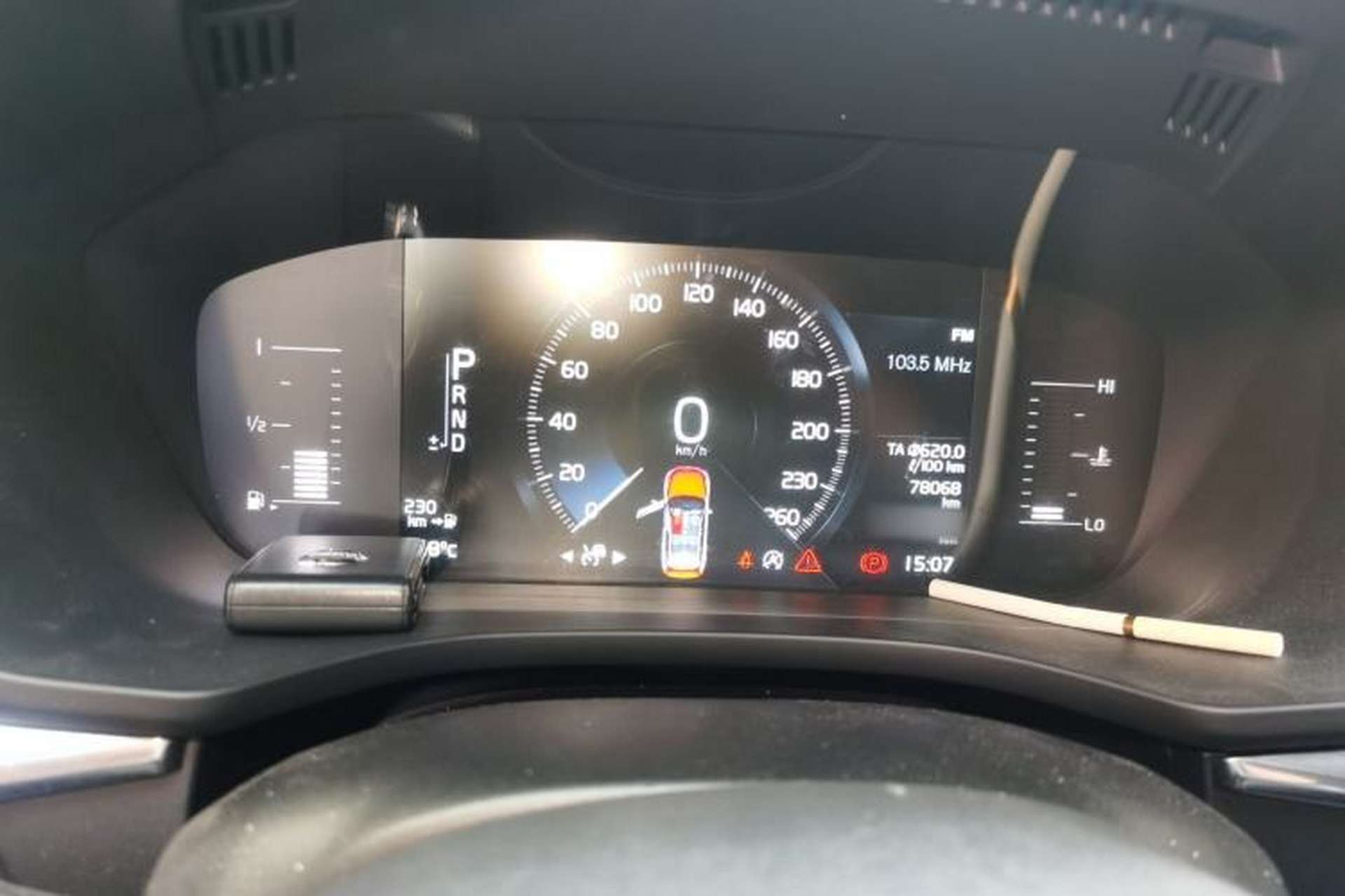 Used Volvo XC60 2019 T5 4x4 Smart Edition China V Standard Instrument Cluster