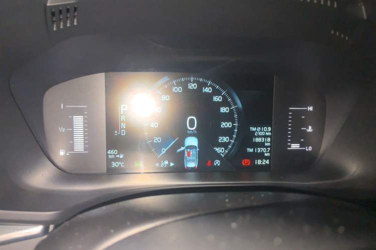 Used Volvo XC60 2019 T5 4x4 Smart Edition China V Standard Instrument Cluster