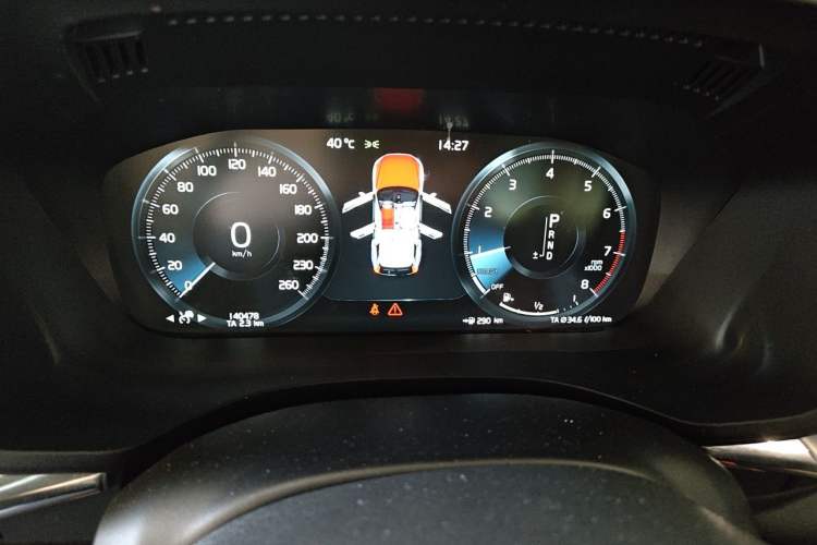 Used Volvo XC60 2019 T5 4x4 Smart Edition China V Standard Instrument Cluster