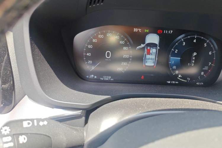 Used Volvo XC60 2019 T5 4x4 Zhiyuan Sport Edition China V Standard Odometer Close Up