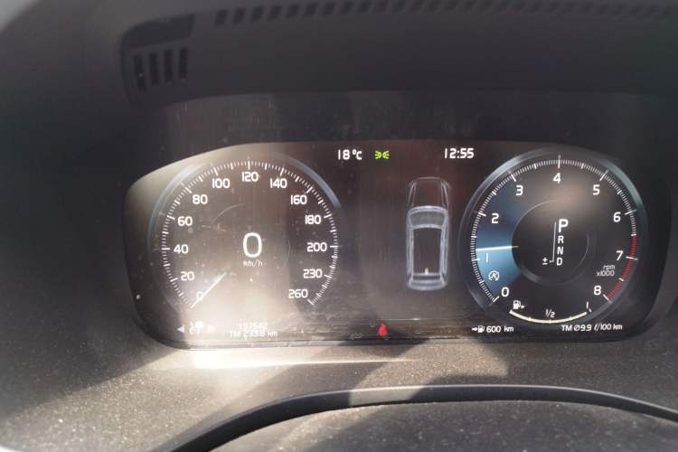 Used Volvo XC60 2019 T5 4x4 Zhiya Luxury Edition China V Standard Instrument Cluster