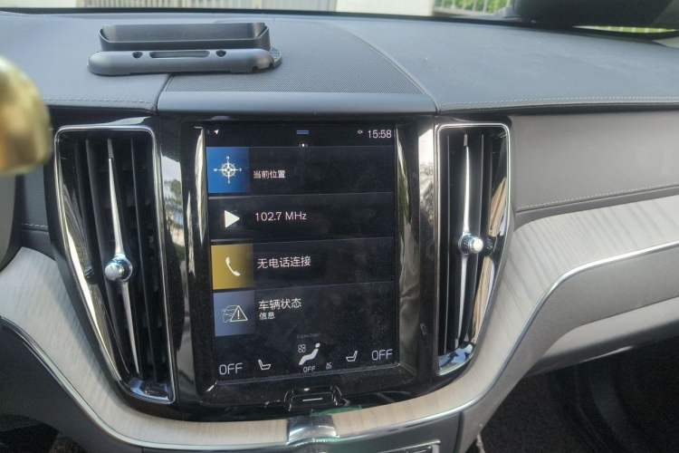 Used Volvo XC60 2019 T5 4x4 Zhiya Luxury Edition China V Standard Audio And AC Panel