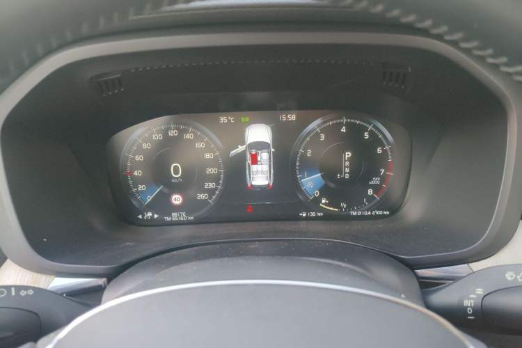 Used Volvo XC60 2019 T5 4x4 Zhiya Luxury Edition China V Standard Instrument Cluster