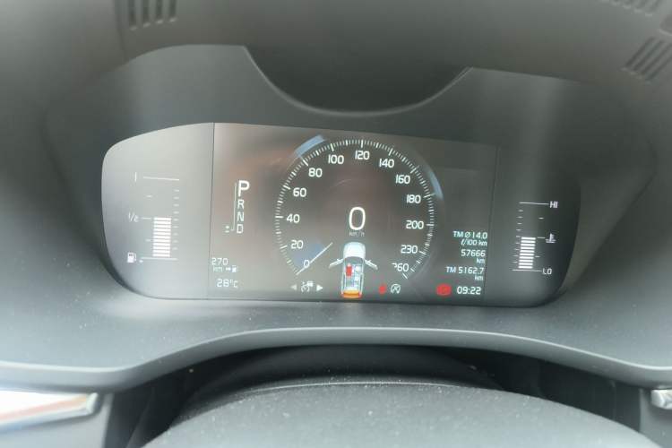 Used Volvo XC60 2019 T5 4x4 Smart Edition China V Standard Instrument Cluster
