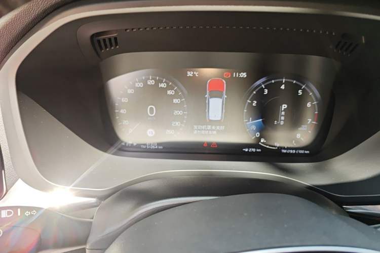 Used Volvo XC60 2019 T5 4x4 Zhiyuan Edition China VI Standard Instrument Cluster