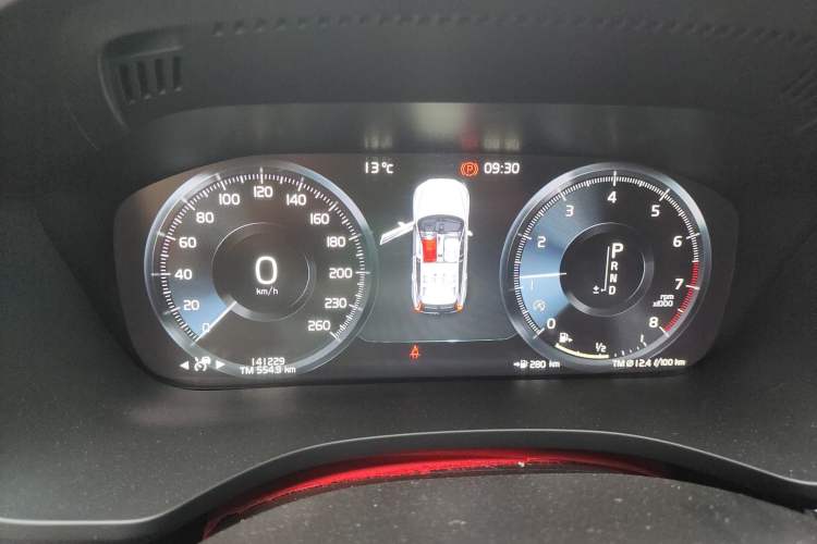 Used Volvo XC60 2019 T5 4x4 Zhiyuan Sport Edition China V Standard Instrument Cluster