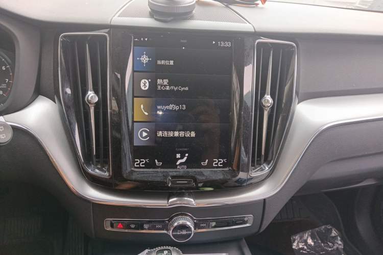 Used Volvo XC60 2019 T5 4x4 Smart Edition China V Standard Audio And AC Panel