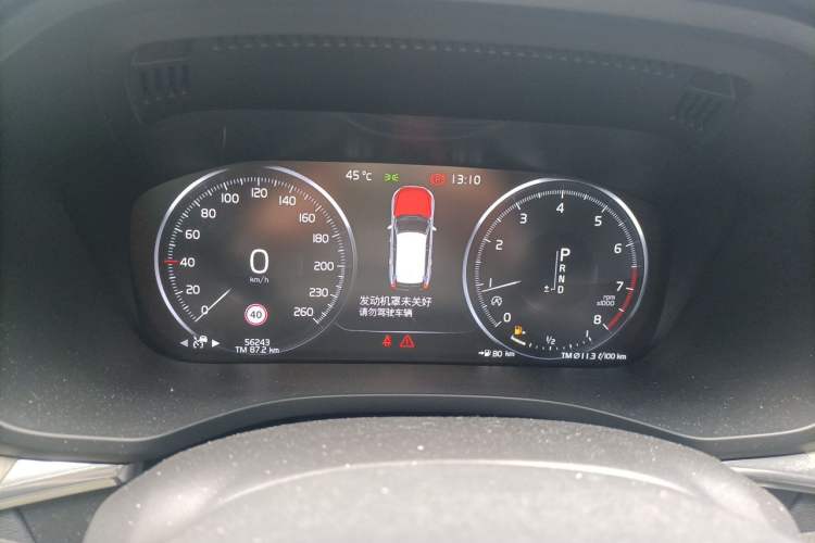 Used Volvo XC60 2019 T5 4x4 Smart & Dynamic Sport Edition China VI Standard Instrument Cluster