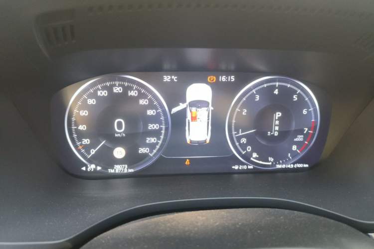 Used Volvo XC60 2019 T5 4x4 Smart Edition China V Standard Instrument Cluster