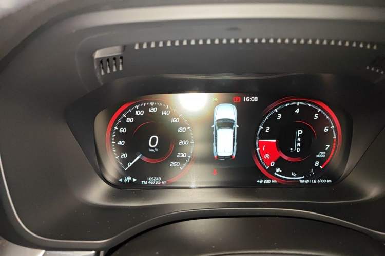 Used Volvo XC60 2019 T5 4x4 Smart Edition China V Standard Instrument Cluster