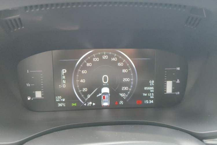 Used Volvo XC60 2019 T5 4x4 Smart Edition China VI Standard Instrument Cluster