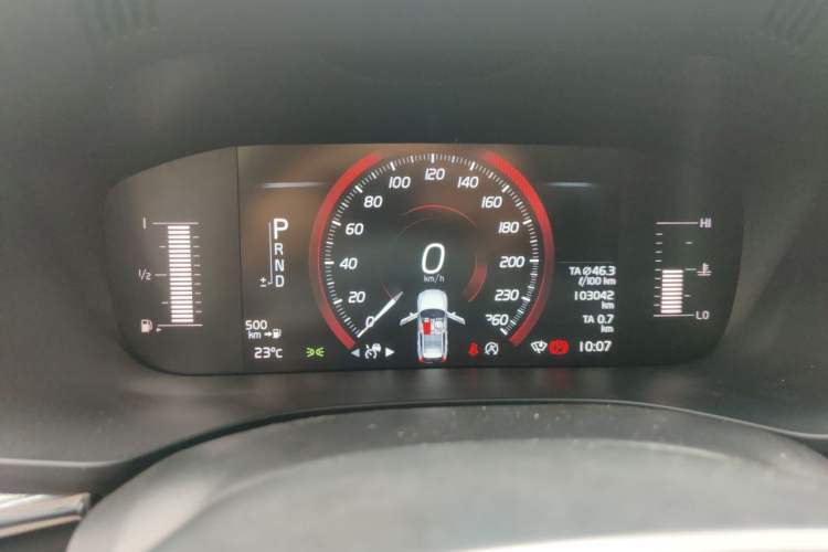 Used Volvo XC60 2019 T5 4x4 Smart Edition China V Standard Instrument Cluster