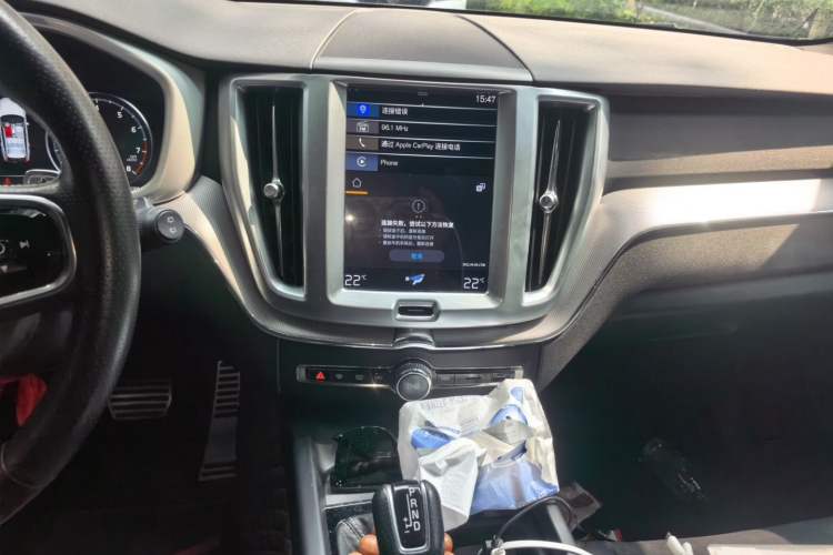 Used Volvo XC60 2019 T5 4x4 Zhiyuan Sport Edition China V Standard Audio And AC Panel
