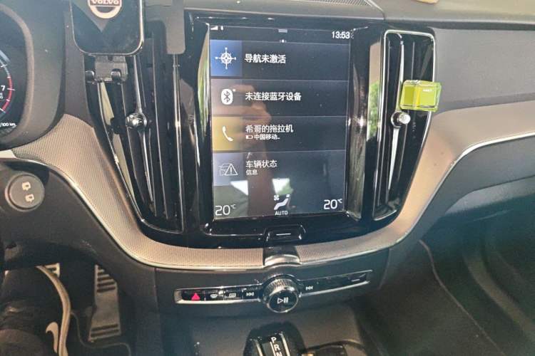 Used Volvo XC60 2019 T5 4x4 Zhiyuan Sport Edition China V Standard Audio And AC Panel