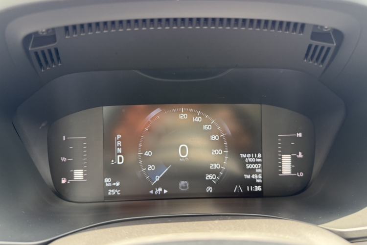 Used Volvo XC60 2019 T5 4x4 Smart Edition China VI Standard Instrument Cluster