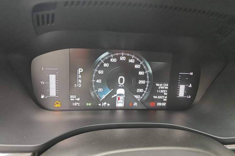 Used Volvo XC60 2019 T5 4x4 Smart Edition China VI Standard Instrument Cluster
