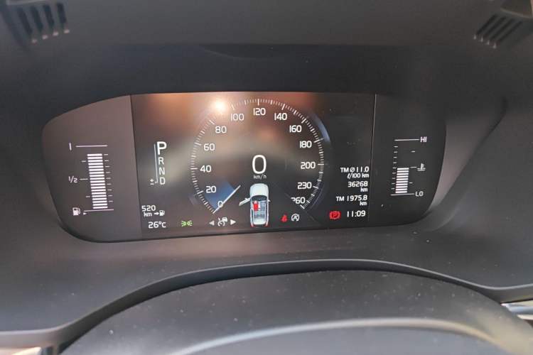 Used Volvo XC60 2019 T5 4x4 Smart Edition China VI Standard Instrument Cluster