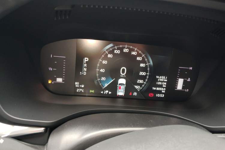 Used Volvo XC60 2019 T5 4x4 Smart Edition China VI Standard Instrument Cluster