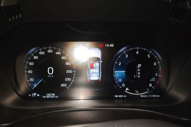 Used Volvo XC60 2019 T5 4x4 Smart Edition China V Standard Instrument Cluster