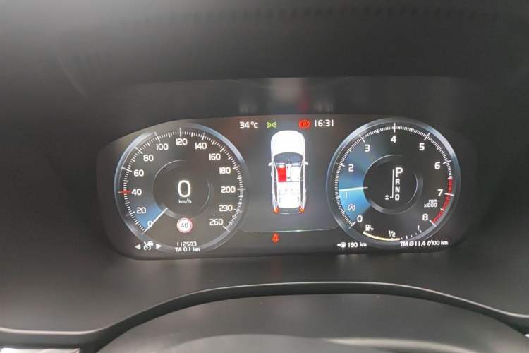 Used Volvo XC60 2019 T5 4x4 Smart Edition China V Standard Instrument Cluster