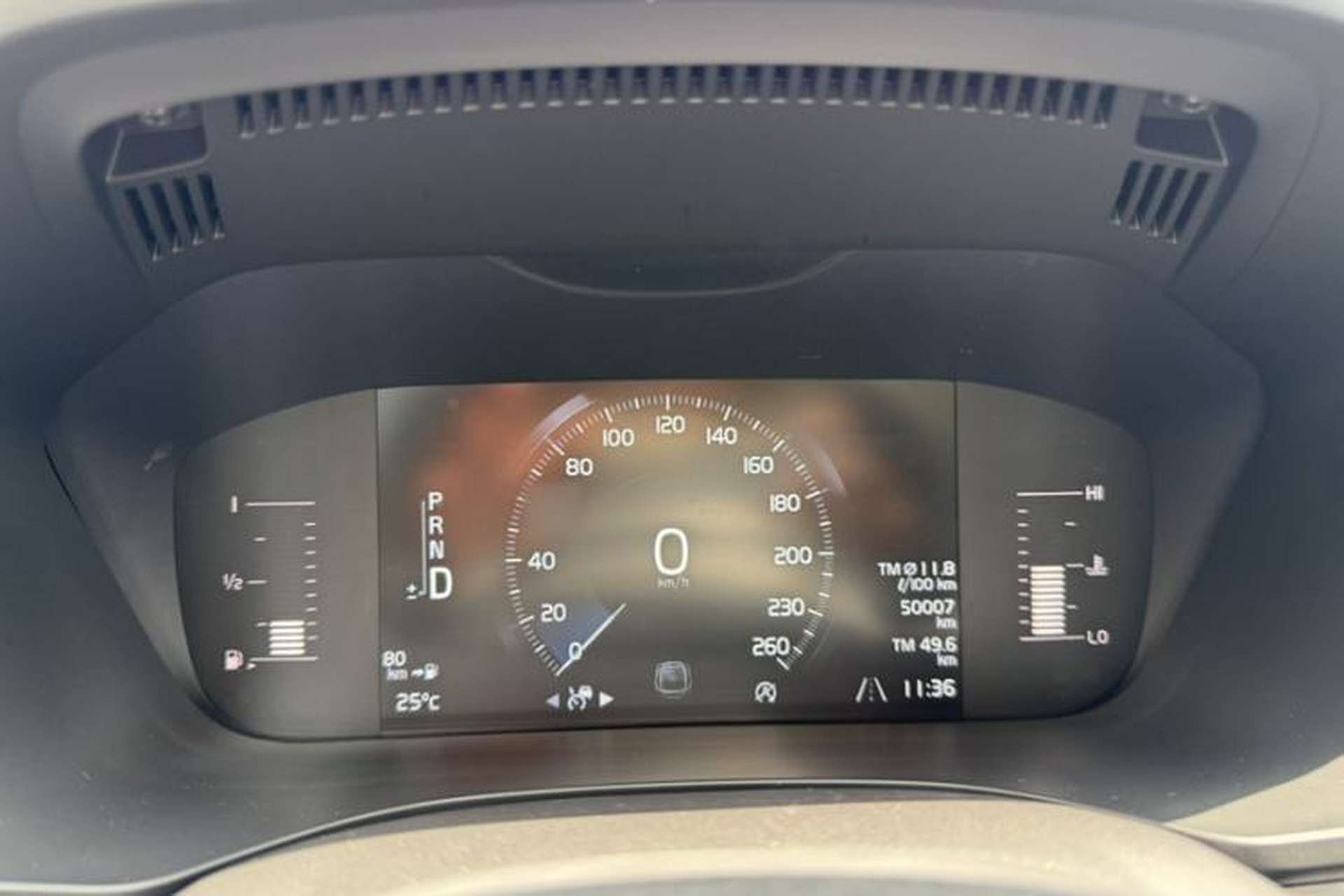 Used Volvo XC60 2019 T5 4x4 Smart Edition China VI Standard Instrument Cluster