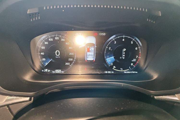 Used Volvo XC60 2019 T5 4x4 Zhiyuan Sport Edition China V Standard Instrument Cluster