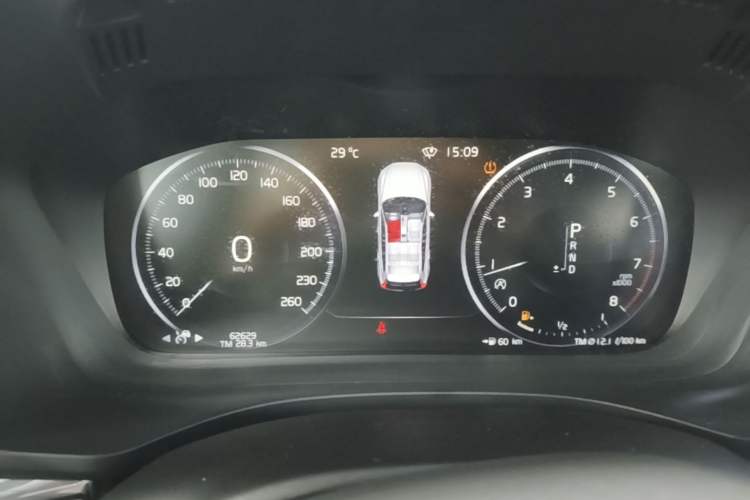 Used Volvo XC60 2019 T5 4x4 Zhiyuan Sport Edition China V Standard Instrument Cluster