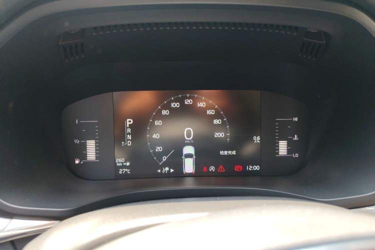 Used Volvo XC60 2019 T5 4x4 Smart Edition China VI Standard Instrument Cluster
