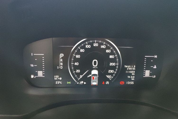 Used Volvo XC60 2019 T5 4x4 Smart Edition China VI Standard Instrument Cluster