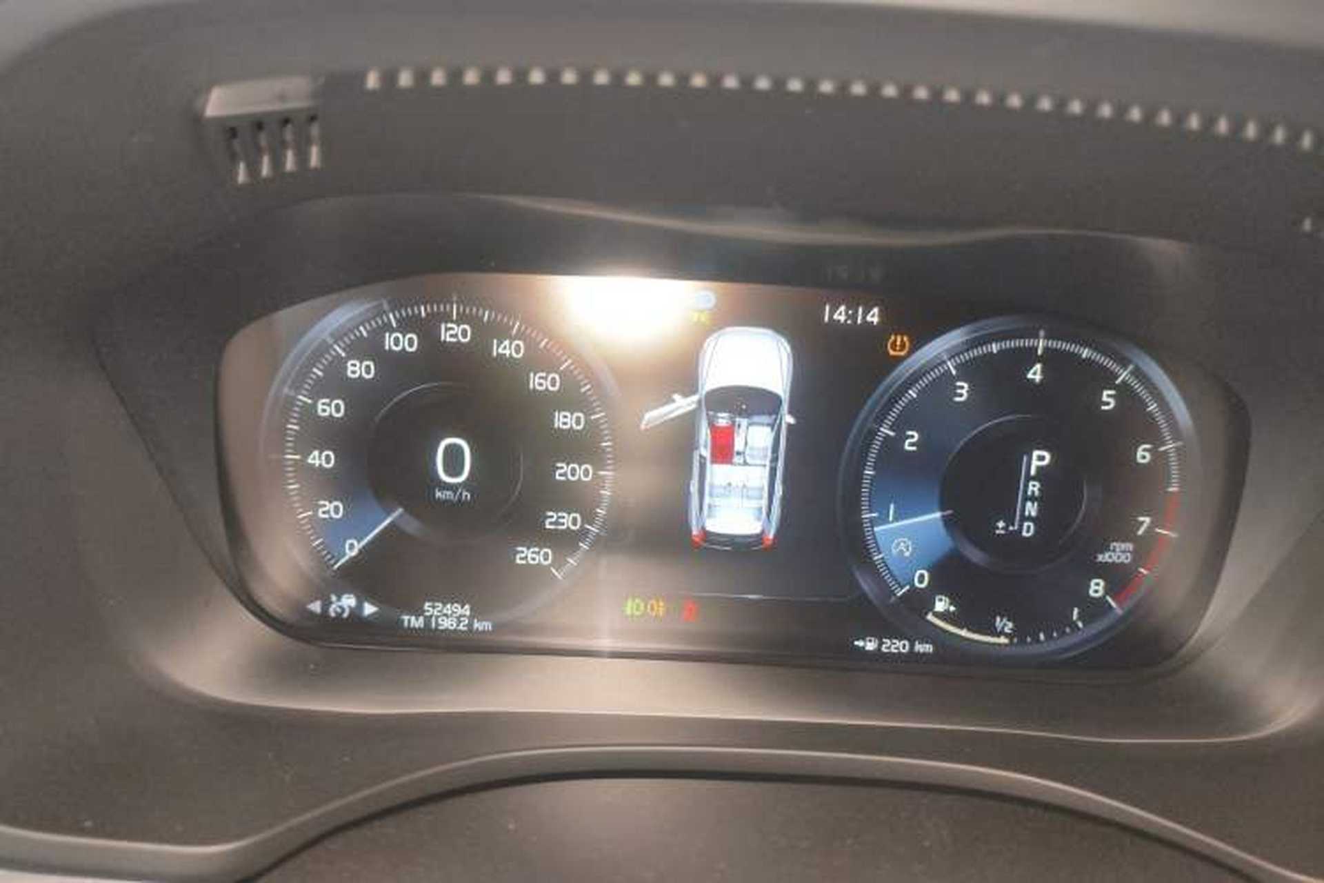 Used Volvo XC60 2019 T5 4x4 Zhiya Luxury Edition China V Standard Instrument Cluster