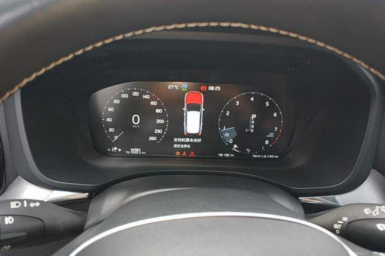 Used Volvo XC60 2019 T5 4x4 Zhiyuan Sport Edition China V Standard Instrument Cluster