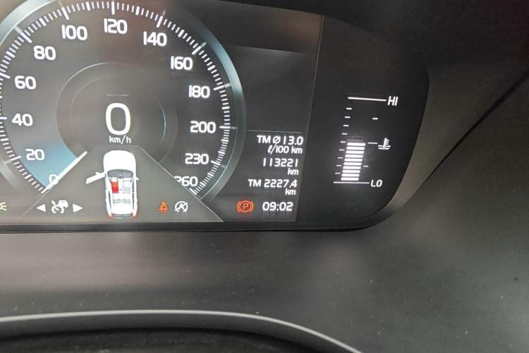 Used Volvo XC60 2019 T5 4x4 Smart Edition China VI Standard Odometer Close Up