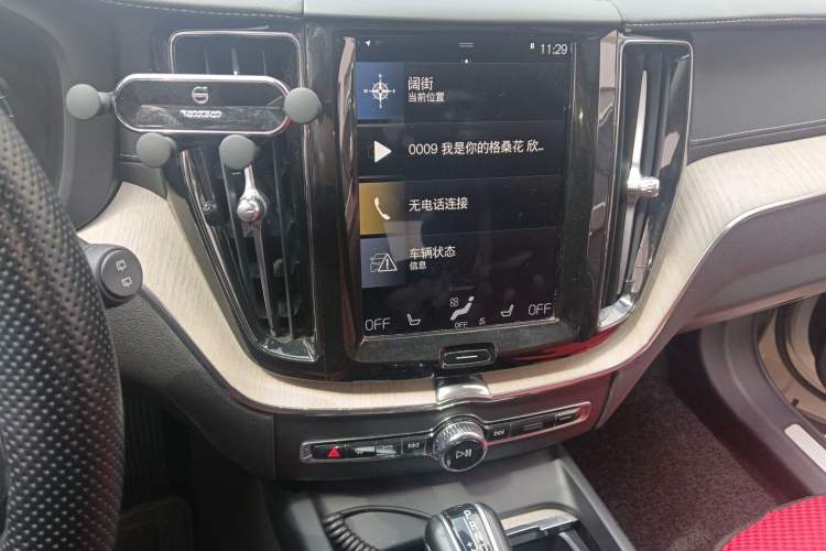 Used Volvo XC60 2019 T5 4x4 Zhiya Luxury Edition China VI Standard Audio And AC Panel