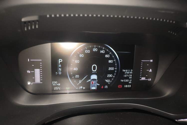Used Volvo XC60 2019 T5 4x4 Smart Edition China V Standard Instrument Cluster
