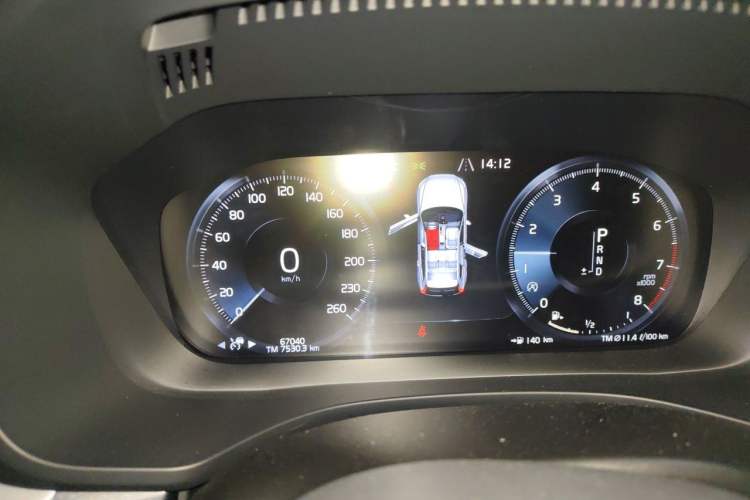 Used Volvo XC60 2019 T5 4x4 Smart Edition China V Standard Instrument Cluster
