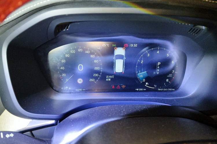 Used Volvo XC60 2019 T5 4x4 Zhiya Luxury Edition China VI Standard Instrument Cluster