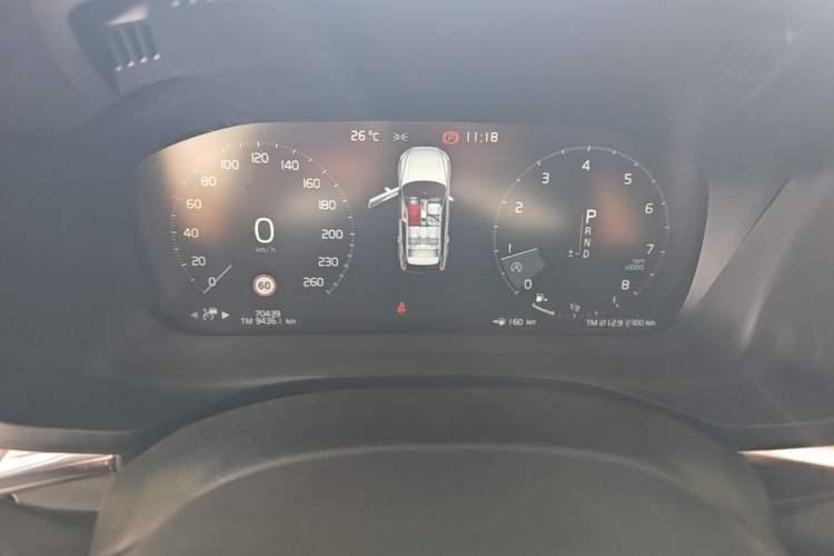 Used Volvo XC60 2019 T5 4x4 Smart Edition China V Standard Instrument Cluster