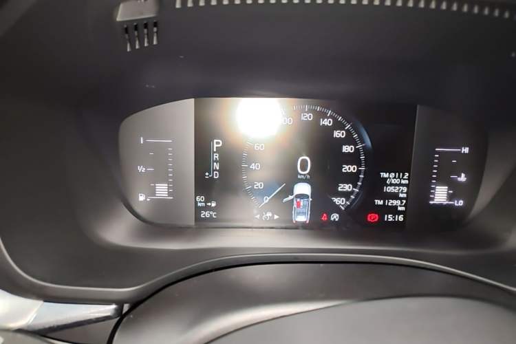 Used Volvo XC60 2020 T5 4x4 Zhiyi Luxury Edition Instrument Cluster