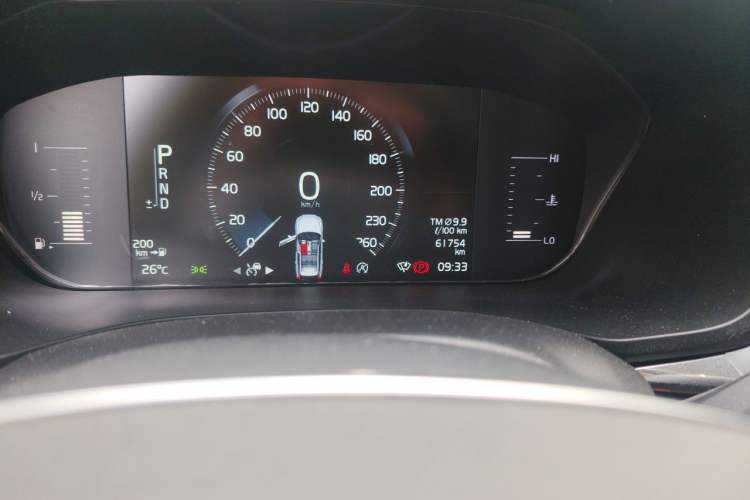 Used Volvo XC60 2020 T5 4x4 Zhiyi Luxury Edition Odometer Close Up