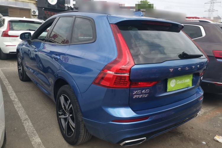 Used Volvo XC60 2021 T5 4x4 Smart & Advanced Sport Edition Rear Left 45 Deg
