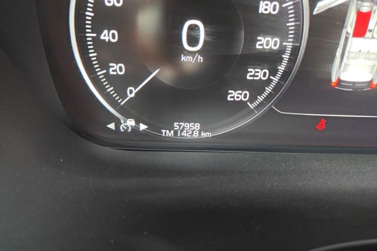 Used Volvo XC60 2021 T5 4x4 Zhiya Luxury Edition Odometer Close Up