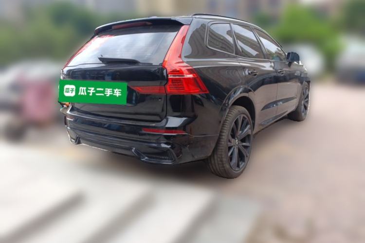 Used Volvo XC60 2025 B5 Four-Wheel Drive Smart & Advanced Midnight Black Edition Rear Right 45 Deg