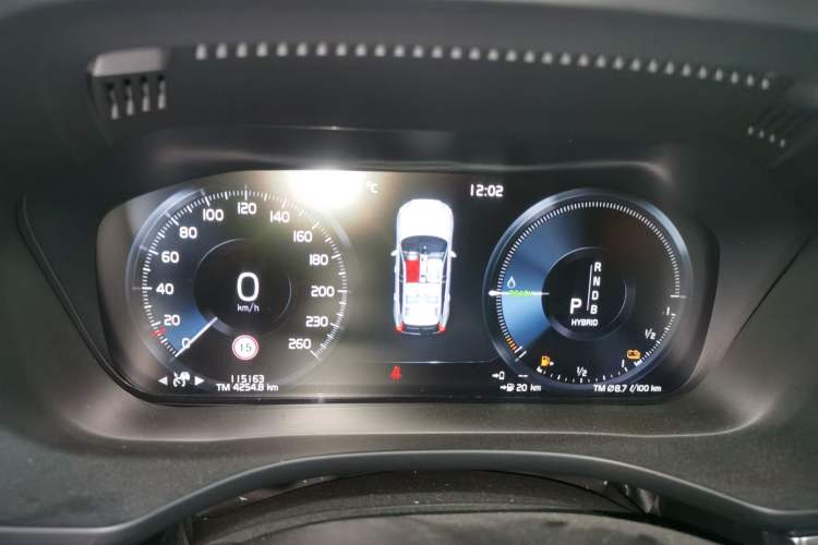 Used Volvo XC60 New Energy 2019 T8 E-Drive Hybrid Intelligent Luxury Sport Edition China VI Instrument Cluster