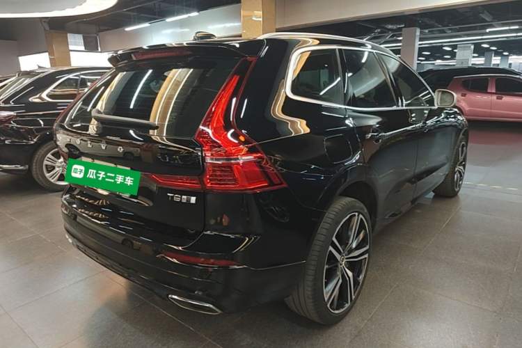 Used Volvo XC60 New Energy 2019 T8 E-Drive Hybrid Intelligent Luxury Sport Edition China V Standard Rear Right 45 Deg
