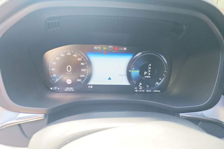 Used Volvo XC60 New Energy 2019 T8 E-Drive Hybrid Intelligent Luxury Sport Edition China V Standard Instrument Cluster