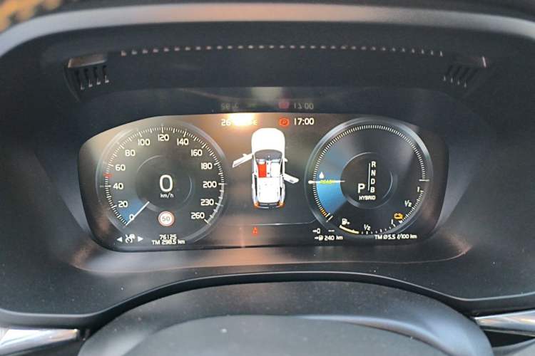 Used Volvo XC60 New Energy 2019 T8 E-Drive Hybrid Intelligent Luxury Sport Edition China VI Instrument Cluster