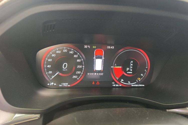 Used Volvo XC60 New Energy 2019 T8 E-Drive Hybrid Intelligent Luxury Sport Edition China V Standard Instrument Cluster