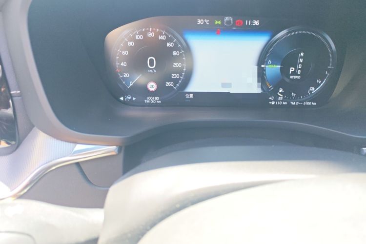 Used Volvo XC60 New Energy 2019 T8 E-Drive Hybrid Intelligent Luxury Sport Edition China V Standard Odometer Close Up