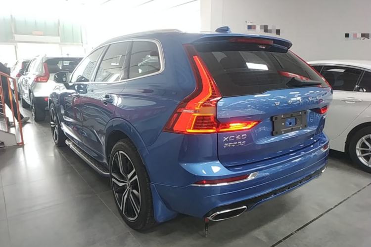 Used Volvo XC60 New Energy 2019 T8 E-Drive Hybrid Intelligent Luxury Sport Edition China V Standard Rear Left 45 Deg