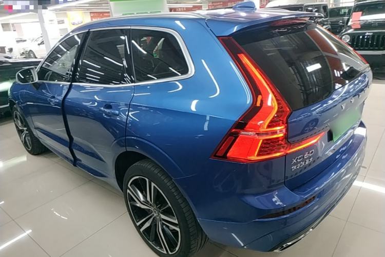 Used Volvo XC60 New Energy 2019 T8 E-Drive Hybrid Intelligent Luxury Sport Edition China V Standard Rear Left 45 Deg